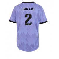 Real Madrid Daniel Carvajal #2 Fußballbekleidung Auswärtstrikot Damen 2022-23 Kurzarm